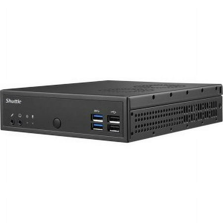 Shuttle - XPC slim Gaming Desktop - Intel Core i5-7200U - NVIDIA GeForce GTX 1050 - Black