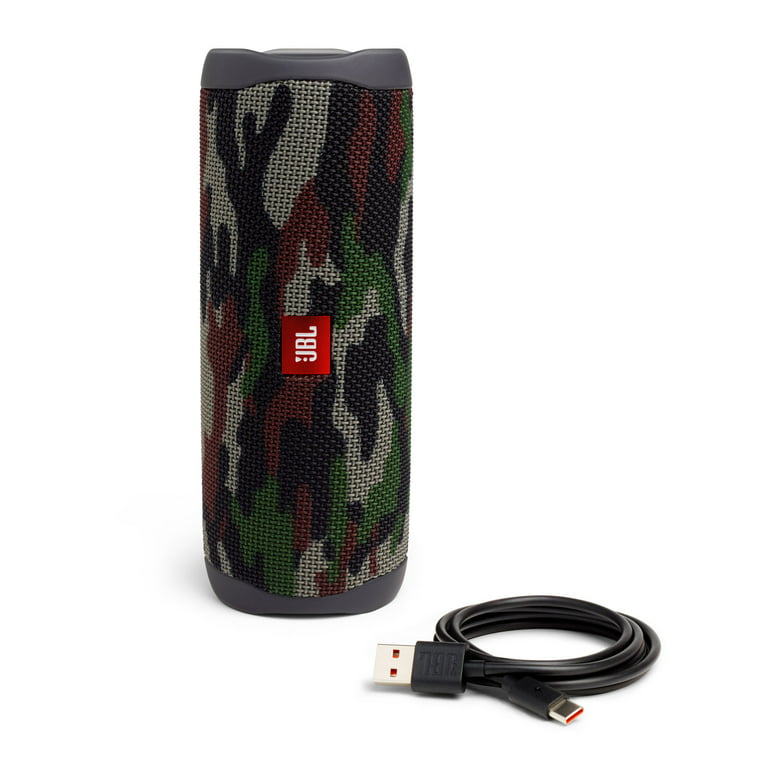 JBL Flip 5 Camouflage Portable Bluetooth Speaker Pair Bundle