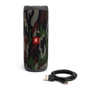 Open Box JBL Portable Bluetooth Speaker with Waterproof, Camouflage, JBLFLIP5SQUADAM-B