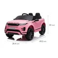 thumbnail image 2 of 12V Range Rover Evoque 1 Seater Ride on Car (Pink), 2 of 9