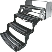 Lippert 432693 Manual Steel 24" 4-Step RV Entry with 8" Rise