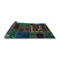 thumbnail image 2 of Ahgly Company Indoor Rectangle Oriental Light Blue Modern Area Rugs, 8' x 10', 2 of 4