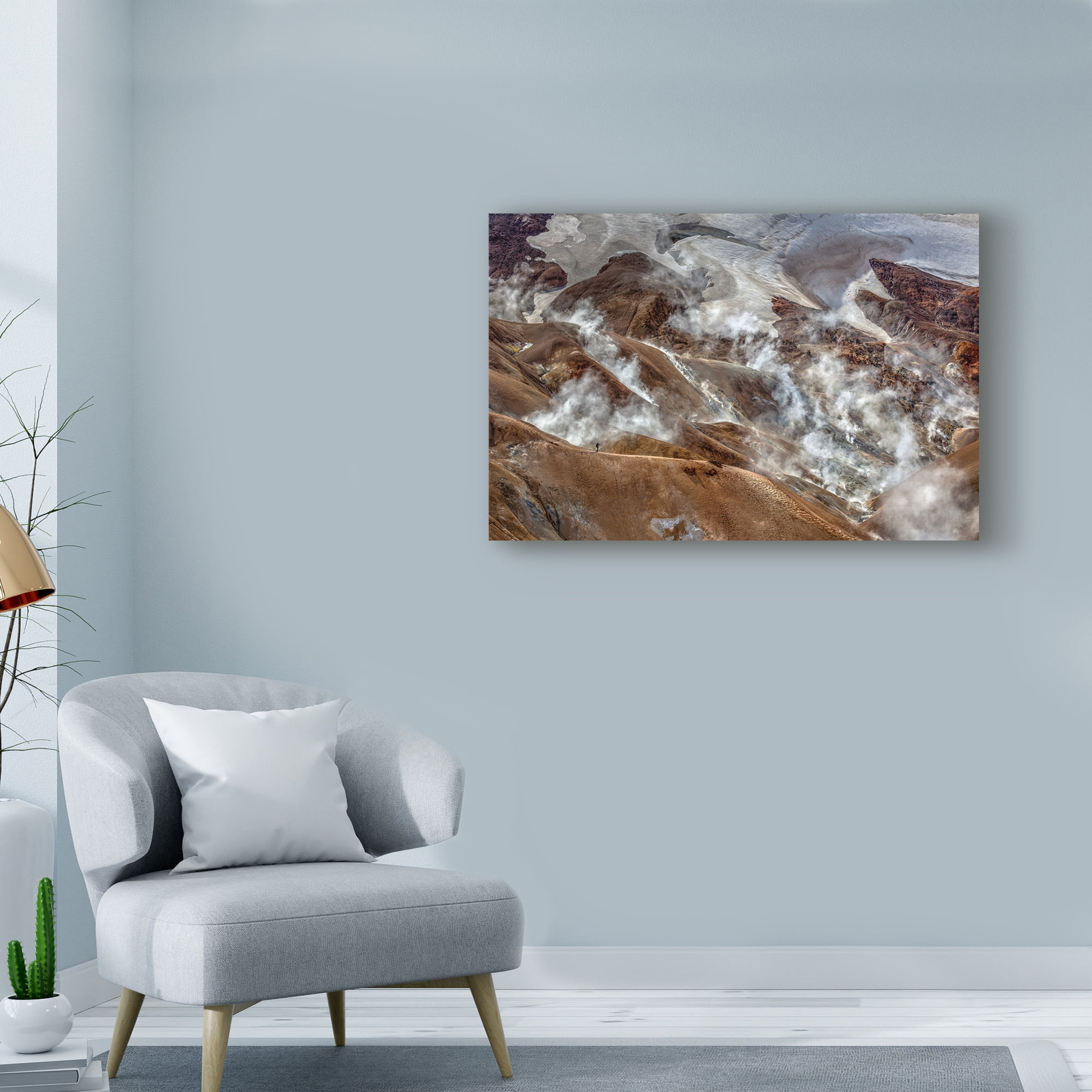 Trademark Fine Art 'Iceland Landscape 30' Canvas Art by Maciej Duczynski