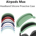 thumbnail image 2 of 1PC Soft Washable Headband Cover For AirPods Max Silicone Headphones Protective Case Replacement Cover Earphone Accessories, 2 of 21