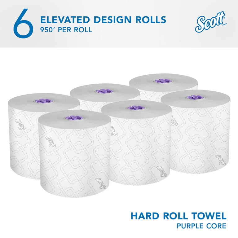 Scott Professional High-Capacity Hard Roll Towels, 6 Rolls photo 2