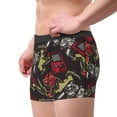 thumbnail image 3 of Wukai Vintage Gaming Print Men’s Underwear Breathable Boxer Briefs,&nbsp;Moisture Wicking & Breathable-, 3 of 7