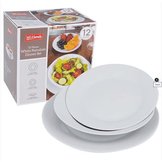 Wanda June Home Retro Renegade 12-Piece Melamine Dinnerware Set