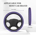 thumbnail image 3 of Cauagu Labrador Retriever Dog Print Car Steering Wheel Cover - Universal Car Accessory for Diverse Cars for Steering Wheel with a Diameter of 14.5"-15", 3 of 7