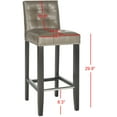 thumbnail image 5 of SAFAVIEH Thompson Bar Stool Clay, 5 of 7