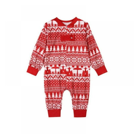 

Pretty Comy Christmas Pajamas for Family Xmas Matching Christmas Sleepwear Christmas Pjs Nightwear for Women Mens Kids Baby