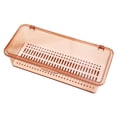 thumbnail image 1 of Injueey Caja de almacenamiento de vajilla con tapa, solución de Almacenamiento funcional práctica y multifuncional, caja de palillos Cocina y Comedor Marrón, 1 of 6