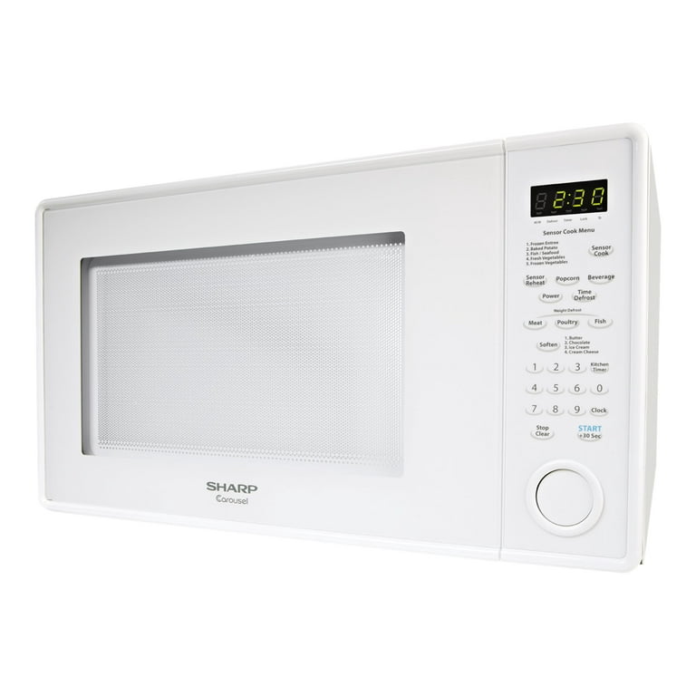 Sharp R559YW Carousel Countertop Microwave Oven 1.8 cu. ft. 1100W
