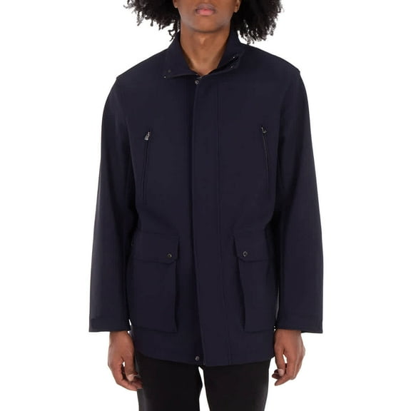 Emporio Armani Flap-Pocket Long-Sleeve Jacket, Brand Size 50 (US Size 40)