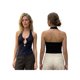 thumbnail image 2 of Top de verano para mujer con cuello halter, estilo bohemio, escote pronunciado, sin mangas, espalda descubierta, corte ajustado, ideal para fiestas y uso diario., 2 of 9