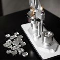 thumbnail image 3 of 1800 Pcs Blank Button Making Supplies 25mm/1Inch Back Button Pin Making Kit Metal Badge Parts for Button Making Machine, 3 of 5
