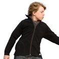 thumbnail image 1 of Result Core - Chaquetilla polar modelo Micron para niños (Negro), 1 of 1
