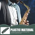 thumbnail image 2 of WASHWEPE Mouthpiece for Alto Saxophone Instrument Parts 1Pack Olive Green Plastic, 2 of 8