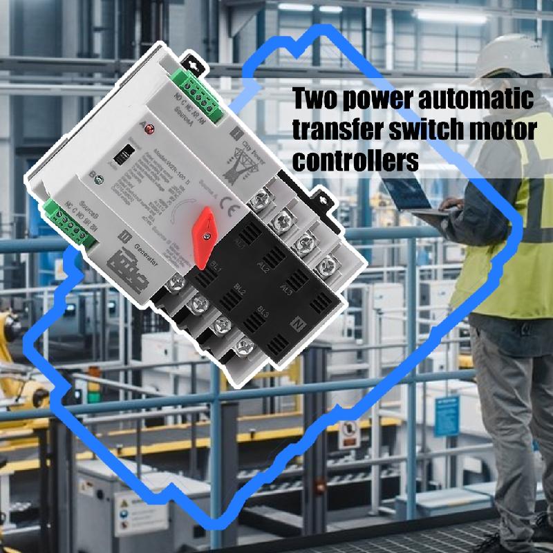 ROZYARD 100A 4Pole Double Power Automatic Transfer Switches Upgrades for Home Generator
