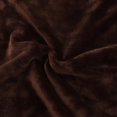 thumbnail image 2 of Electric Heated Blanket Small 5V Quick Heating Thickening Flannel Electric Throw Blanket Coffee 160x80cm / 63.0x31.5in, 2 of 4