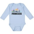 thumbnail image 3 of Inktastic Mimi's Princess Crown and Flowers Girls Long Sleeve Baby Bodysuit, 3 of 5