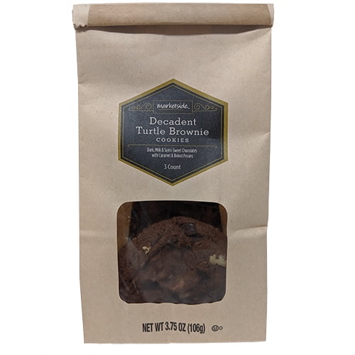 Marketside Decadent Turtle Brownie Cookies Walmart Com Walmart Com