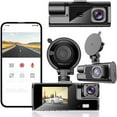 thumbnail image 1 of HLONK Dash Cam Front Rear1080P  Dash Camera for Cars Build in WiFi  Full HD Dash Cam with APP Control  G-Sensor  WDR  24Hr Parking Mote  Loop Recording, 1 of 1