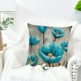 thumbnail image 4 of 2pcs Green plant cotton hemp hug pillowcase Car hug pillow cushion Sofa cushion does not include pillow core - style:style1;, 4 of 5