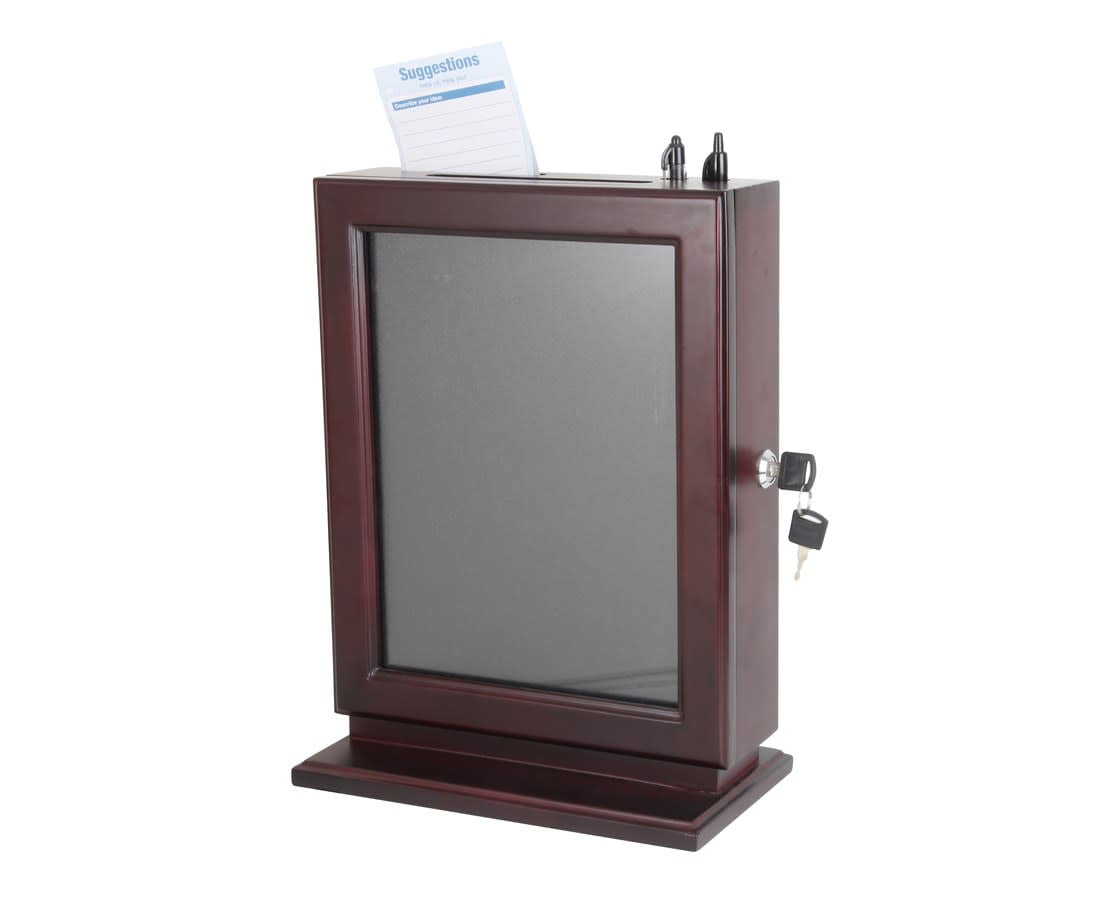 Adir 632 Customizable Wood Suggestion Box