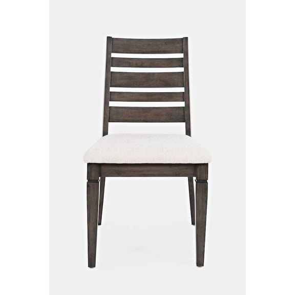 Jofran Lincoln Square Contemporary Upholstered Ladderback Chair (Set of 2)