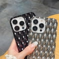 thumbnail image 2 of for iPhone Case,Luxury ElectroPlated Weave Hollow Soft Shockproof Phone Case (Purple,iPhone 13 Pro Max), 2 of 6