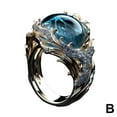 thumbnail image 1 of 4 Styles Ocean's Oath Rings,The Heartbeat of The Sea,Adjustable Ocean Wave Rings,Zircon Inlaid Inspirational Rings,Summer Ocean Wave Beach Jewelry,Inspirational Ocean Rings for Women, 1 of 9