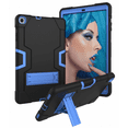 thumbnail image 2 of For Galaxy Tab A 10.1 2019 Case (SM-T510/T515), Slim Heavy Duty Shockproof Rugged Case High Impact Full Body Case for Samsung Galaxy Tab A 10.1 Inch T510/T515 (Black/Blue), 2 of 4