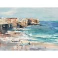thumbnail image 2 of Harper, Ethan 14x12 Gold Ornate Wood Framed with Double Matting Museum Art Print Titled - Sea Cliff Study I, 2 of 4