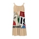thumbnail image 5 of Mini vestido con estampado digital de tirantes de ocio y entretenimiento con cuello redondo informal a la moda para mujer de Juneteenth Fridja  hj348, 5 of 5