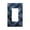 Style M, variant on Blue Dark Fabric Mix Light Switch Cover Decorative Switch Plates and Outlet Covers Wall Plates for Electrical Kitchen Home Office Art Decor