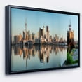 thumbnail image 3 of Design Art Panorama De La Ville De Toronto  Sur Toile Encadrée, 3 of 5