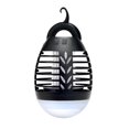 thumbnail image 1 of 2 en 1 Luz de Camping para Matar Mosquitos al Aire Libre IPX6 Impermeable USB Recargable Portátil con Gancho Recargable Exterminador de Moscas Efectivo Adecuado para Balcón Interior Jardín Senderismo, 1 of 5