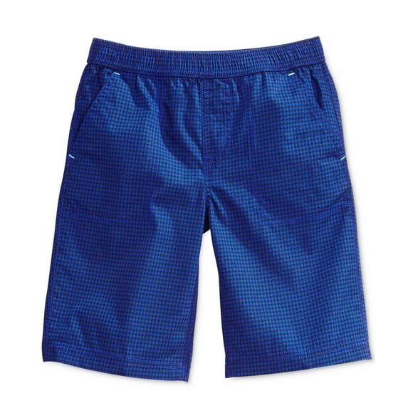 Epic Threads Little Boys’ Check-Print Shorts, Blue, 7