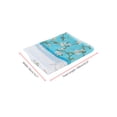 thumbnail image 3 of Women's Floral Multicolor Scarf, Lightweight Pattern Silk Satin 50s Sunscreen Head Wrap Scarves for Summer One Size Style-2, 3 of 6