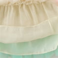 thumbnail image 6 of ShomPort Kids Girls Mini Layered Skirt Cute Tulle Skirt Elastic High Waist Multicolor Flowy Dance Skirt, 6 of 6
