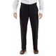 Winthrop & Church Pantalon en Coton pour Homme devant Uni Marine - Taille 42 Sans Ourlet – image 1 sur 1