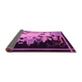 thumbnail image 2 of Ahgly Company Indoor Round Oriental Pink Asian Inspired Area Rugs, 7' Round, 2 of 4