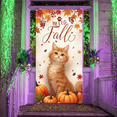 thumbnail image 2 of Colorful Design Autumn Scene Cat Theme Fall Decoration Pumpkin Elements for Seasonal Decor Thanksgiving Celebration Home Decoration, 2 of 9