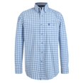 thumbnail image 1 of Camisa Vaquera Wrangler Hombre Manga Larga B782 azul EG, 1 of 5