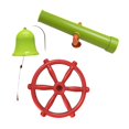 thumbnail image 2 of Tachiuwa 3 Pcs Accessoires de Terrain de Jeu Accessoires de Terrain de Jeu Extérieur pour Cabane dans les Arbres D, 2 of 9