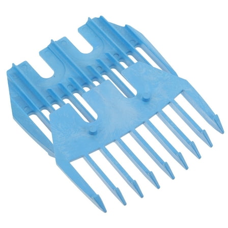 Blue Plastic Shearing Comb for Sheep Clipper Guide Attachment Trimmer 2pcs Fits Many