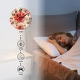 thumbnail image 4 of 14 Inch Wall Clock Battery Operated Silent Clock Decorative for Office, Kitchen, Outdoor, Living Room，Rose Flower Floral Exquisite, 4 of 4