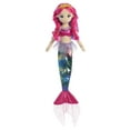 thumbnail image 2 of Aurora Stuffed Animals Mermaid Rainbow Fuchsia 18", 2 of 2