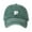 Green, variant on St Patrick's Day Baseball Cap Green Embroidered Shamrock Funny Unisex Hat