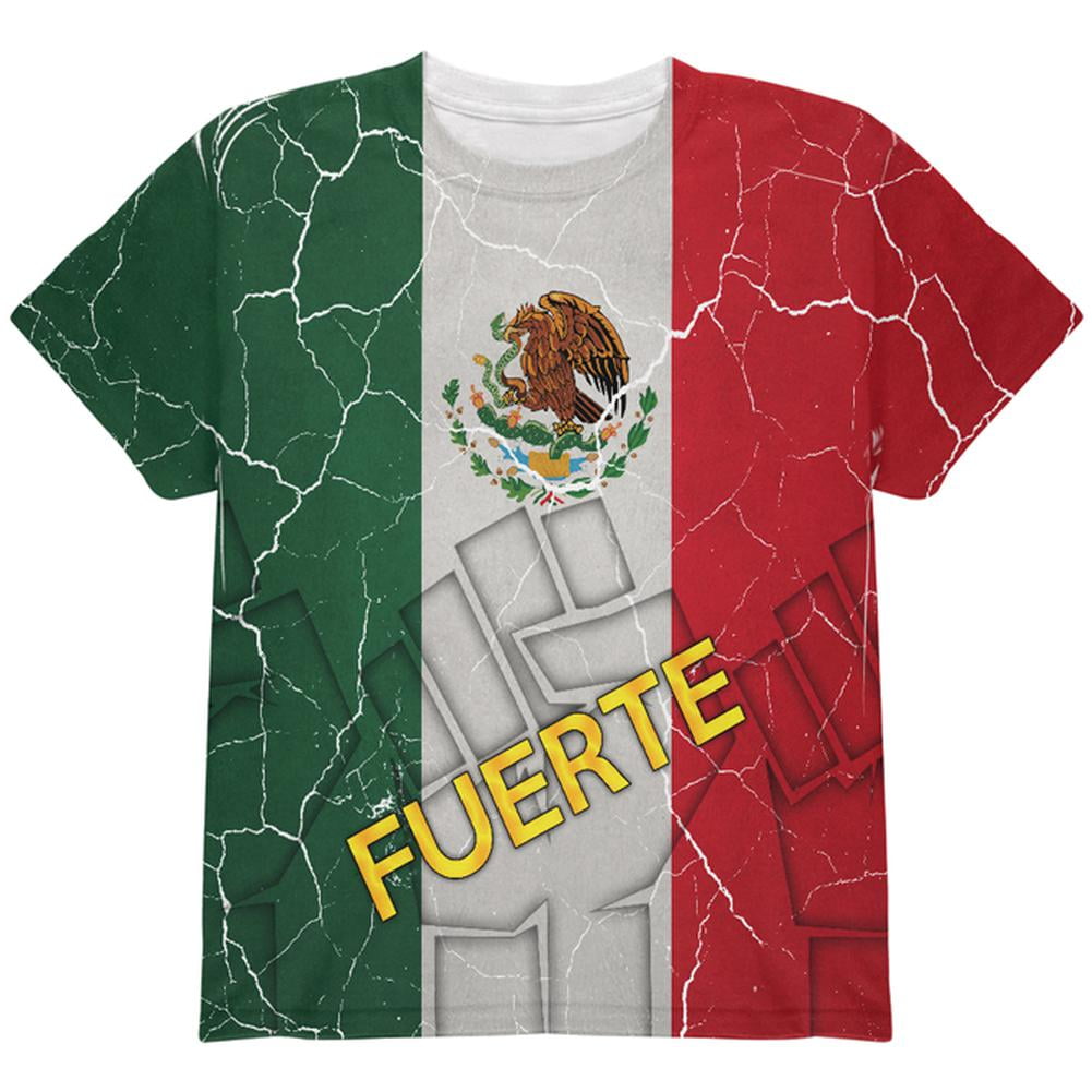 Cinco De Mayo Mexican Flag All Over Hand Towel 